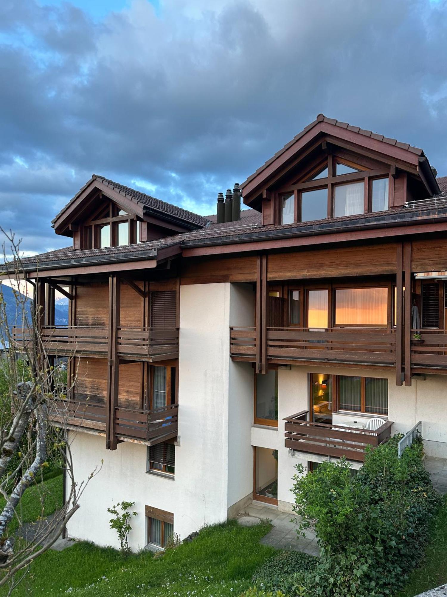 Hotel Aeschipark Aeschi Bei Spiez Buitenkant foto