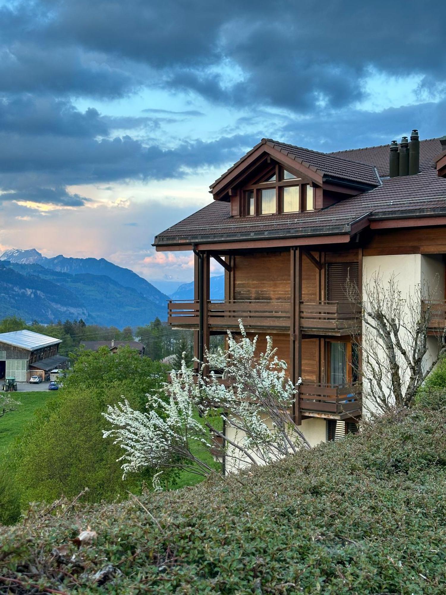 Hotel Aeschipark Aeschi Bei Spiez Buitenkant foto